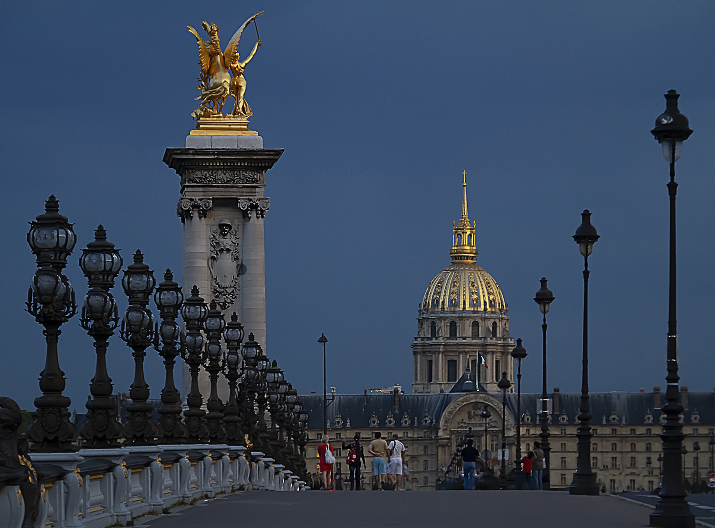 Pont Alexandre III und Invalidendom