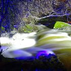 Pont Aven bei Nacht im Dezember