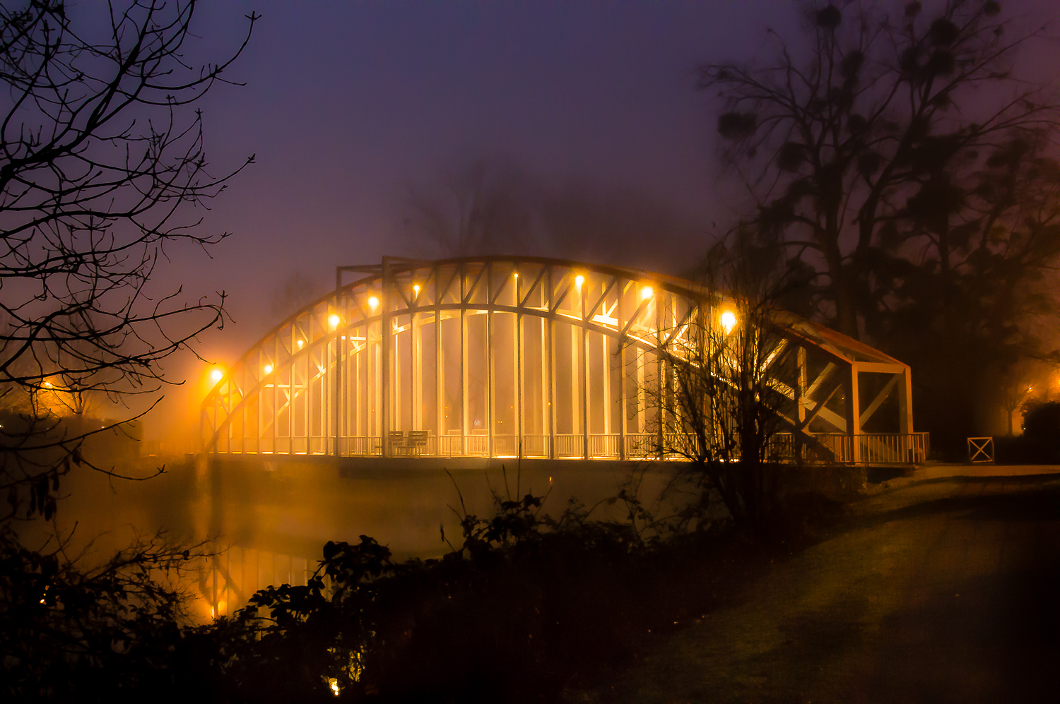 pont brumeux