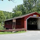 Pont couvert aBennington au Vermont USA