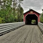 pont couvert sur la route de....Matapédia !