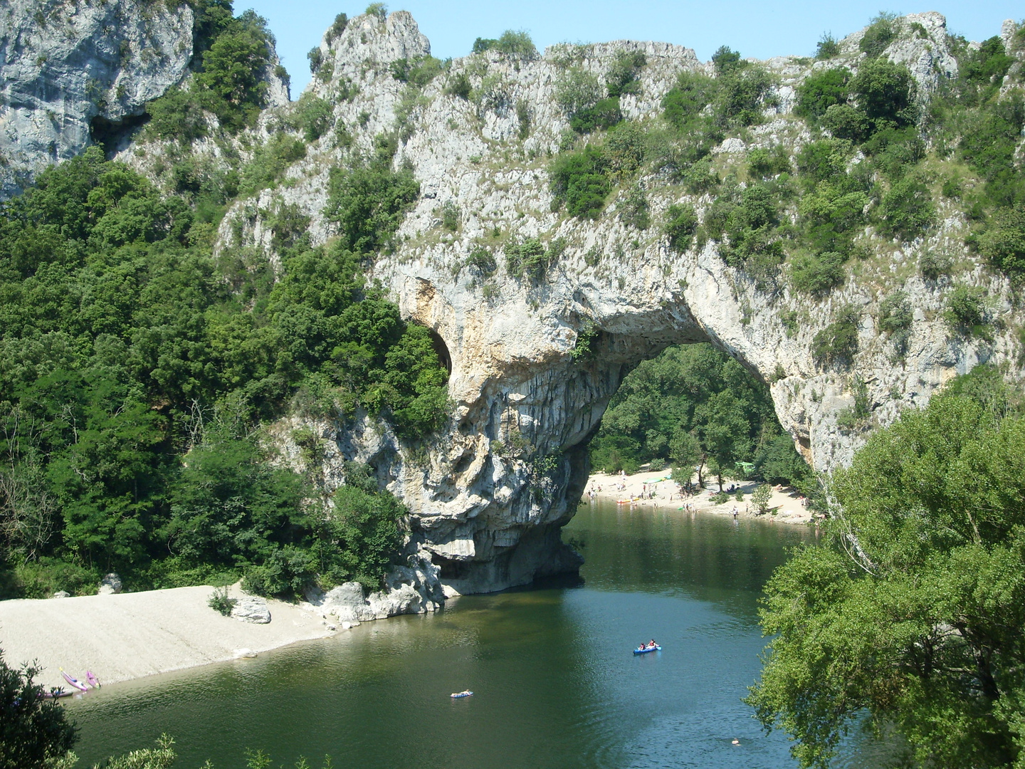 Pont-d´Arc, Fluss Chassezac