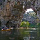 Pont d'Arc in der Gorges de l'Ardèche