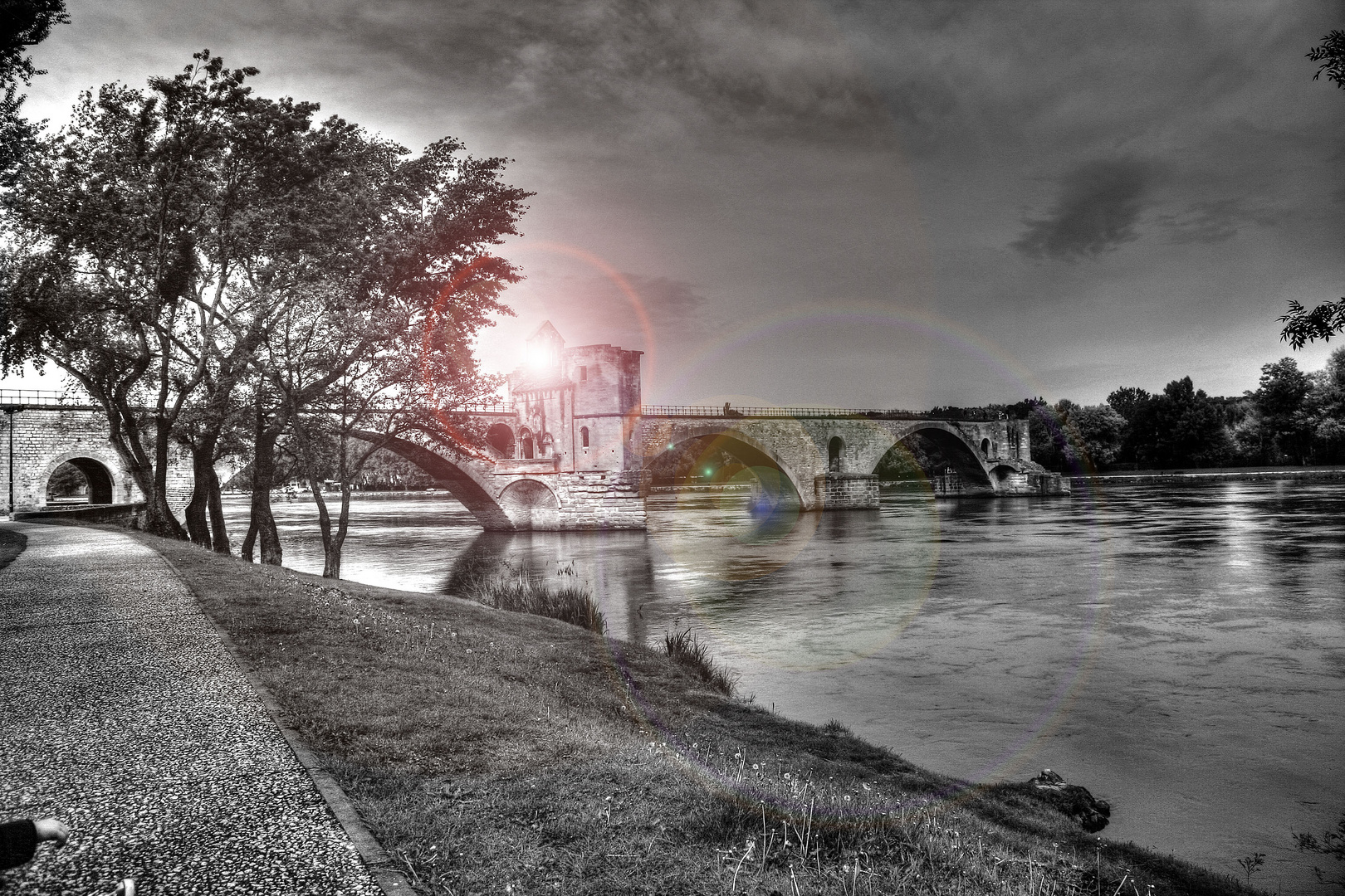 Pont d'Avignon, HDR