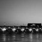 Pont de Bordeaux un soir de décembre