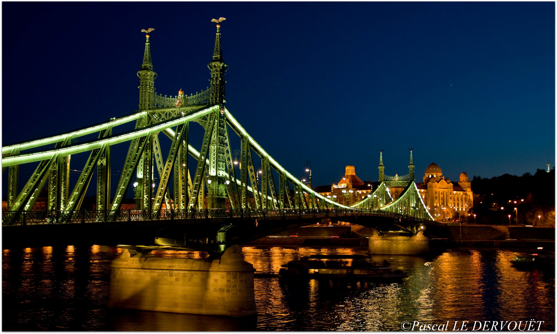 Pont de la liberté ( Szabadsàg) .Budapest . Hongrie.