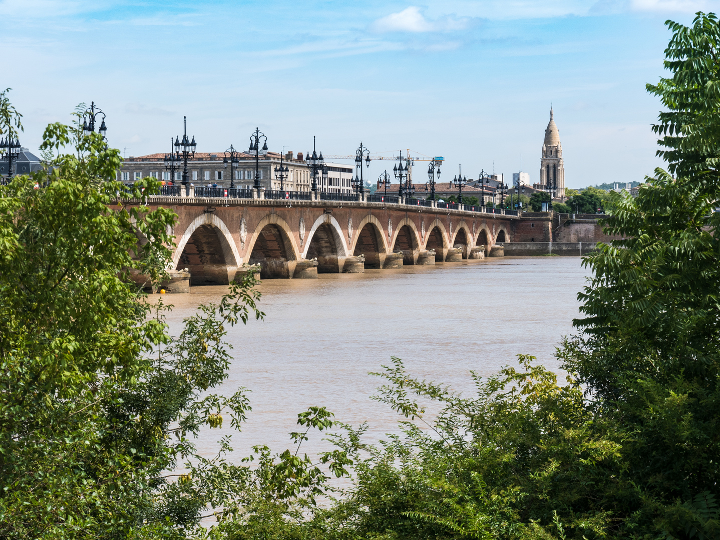 Pont de pierre in Bordeaux