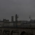 Pont de Saint Laurent à l'orage