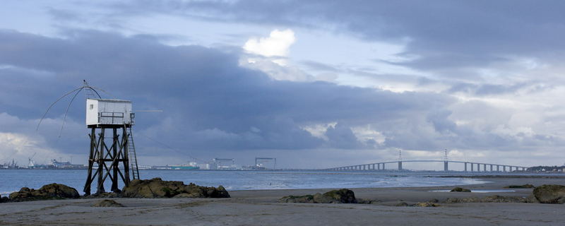 pont de Saint Nazaire depuis Saint brévin