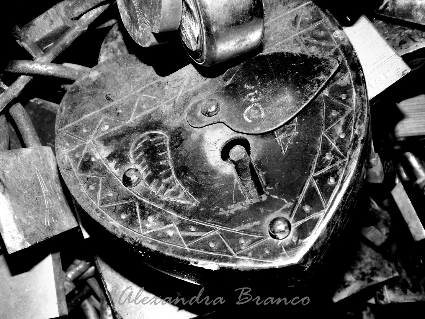 Pont des Arts Cadenas D'amour