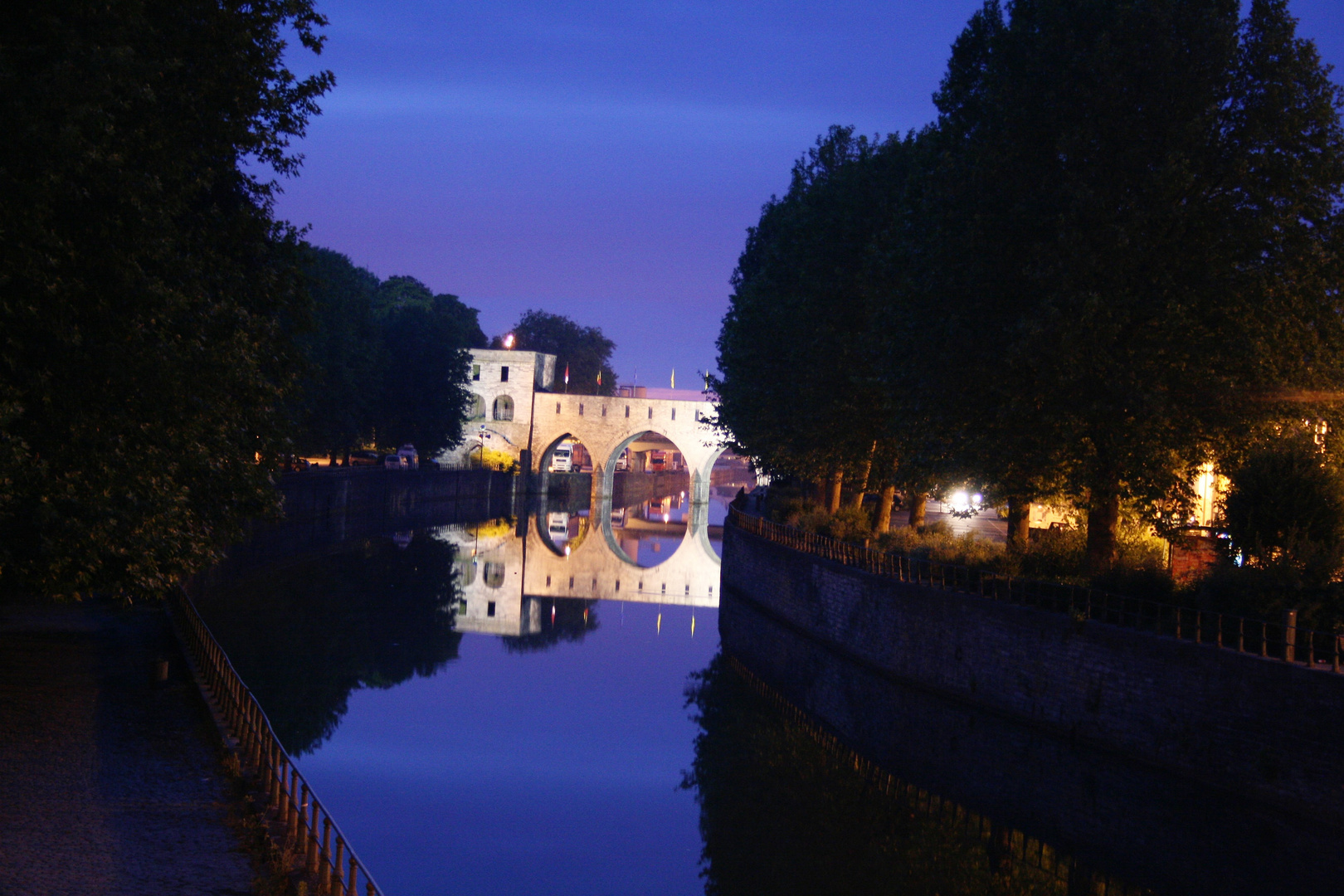 Pont des trous, à Tournai en juin 2009