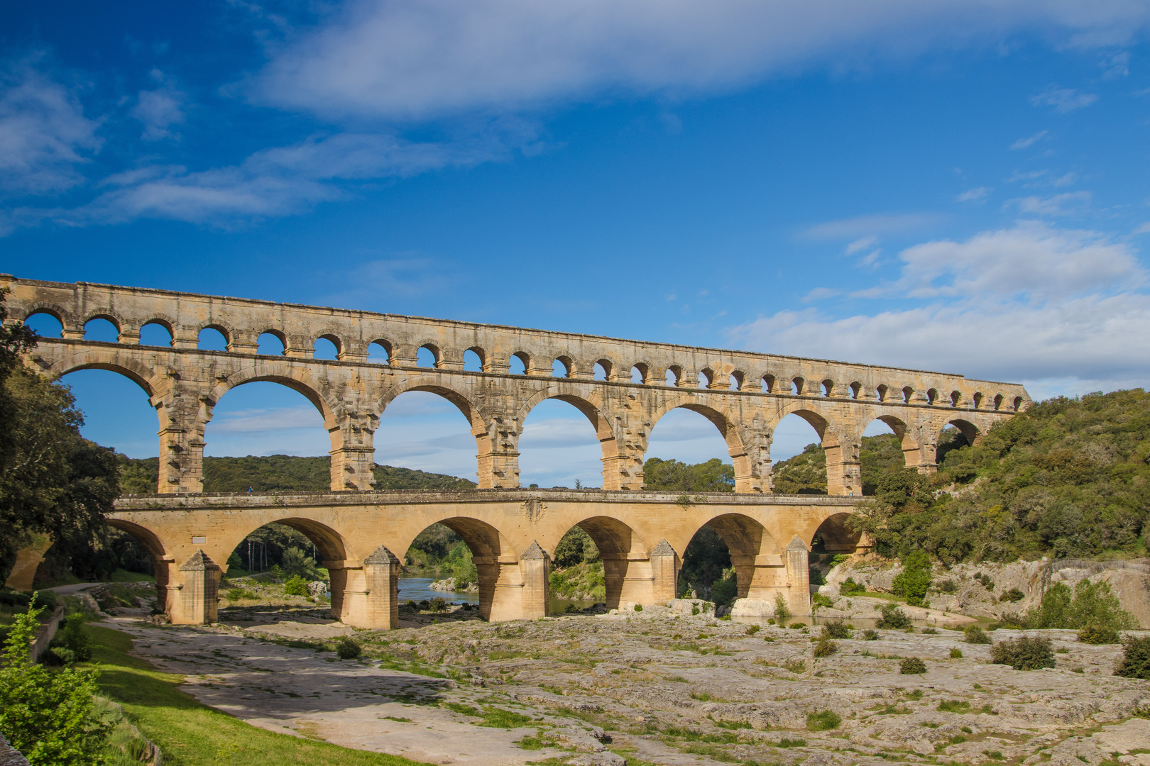 Pont du Gard en matin