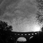 Pont Du Gard Fisheye View