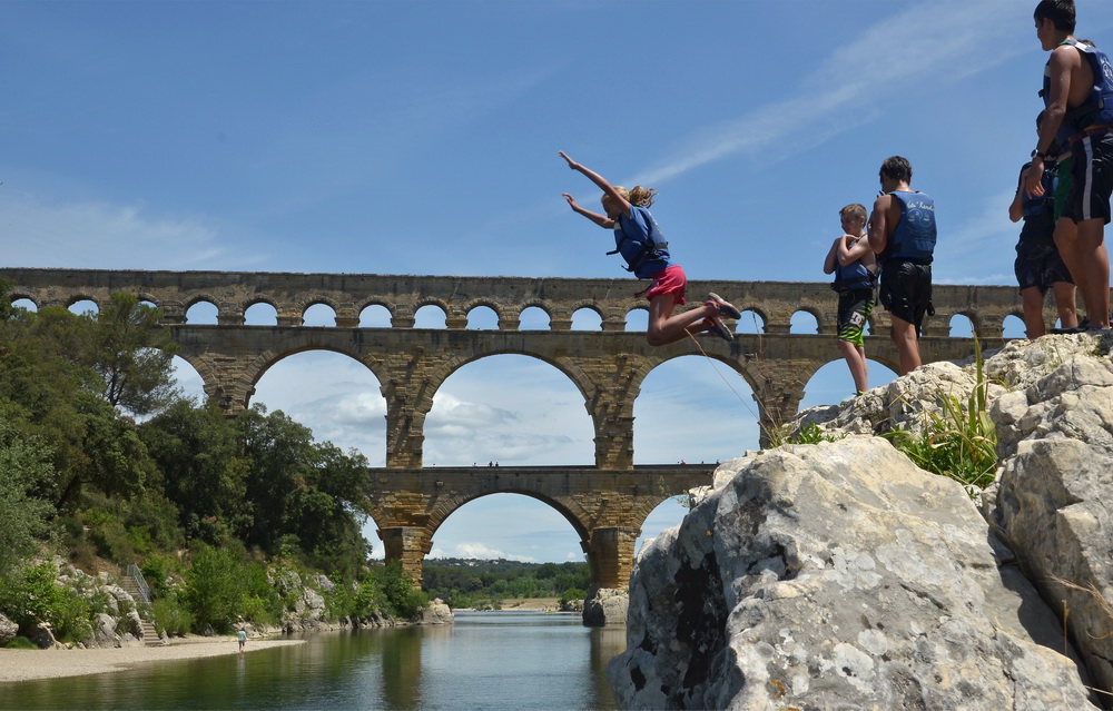 Pont du Gard - Frankreich, Languedoc Rousillon