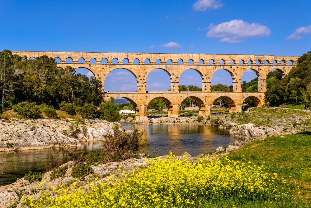 Pont du Gard, Languedoc, Frankreich