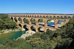 Pont du Gard von oben
