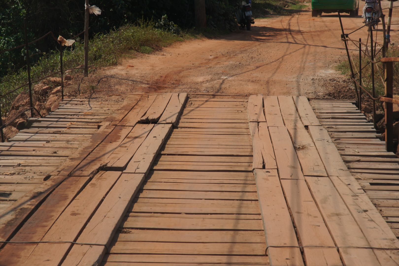 pont en travaux