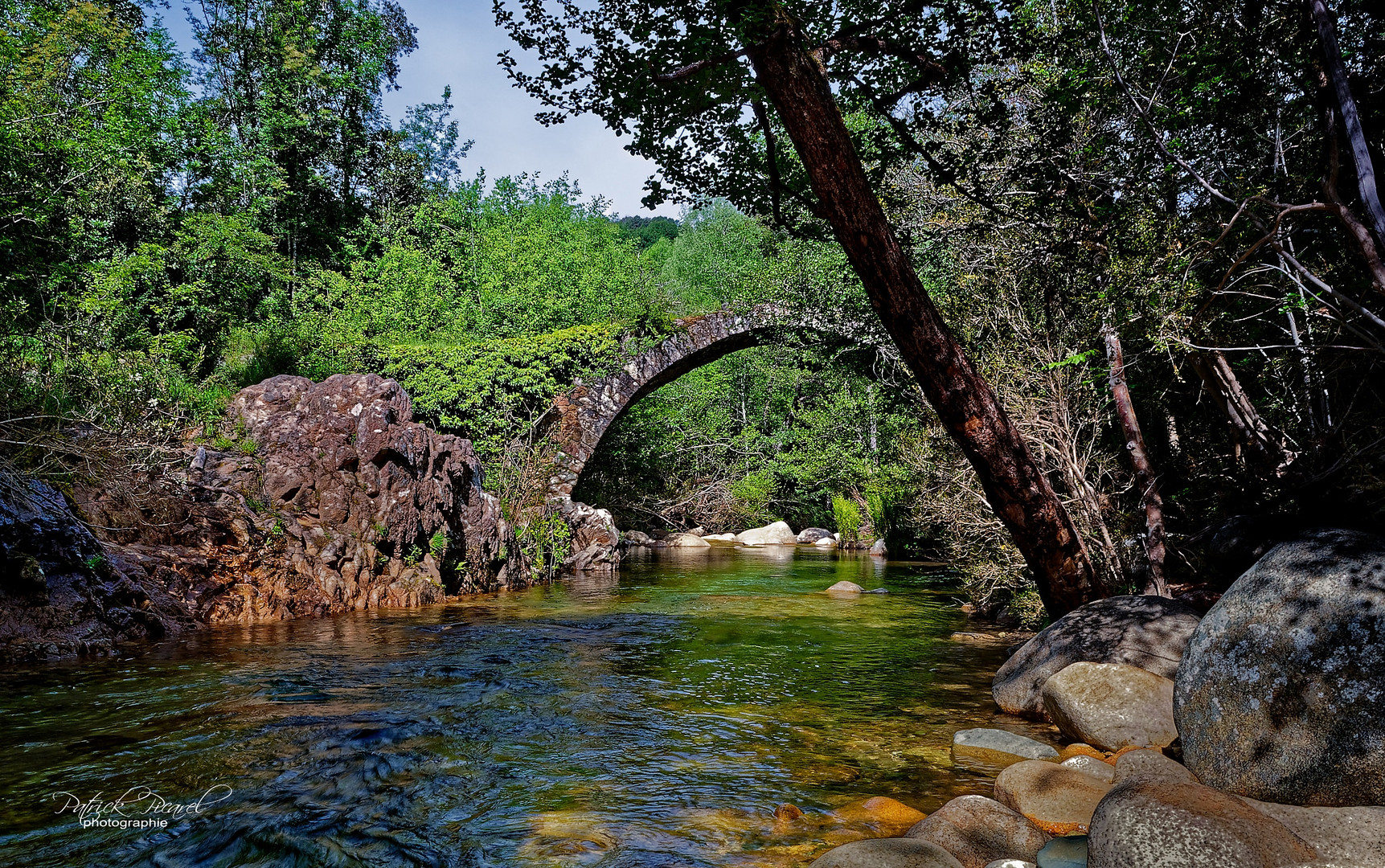 Pont génois de zipitoli Bastelica corse du sud