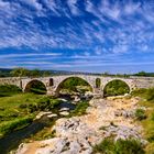 Pont Julien bei Bonnieux, Vaucluse, Provence, Frankreich