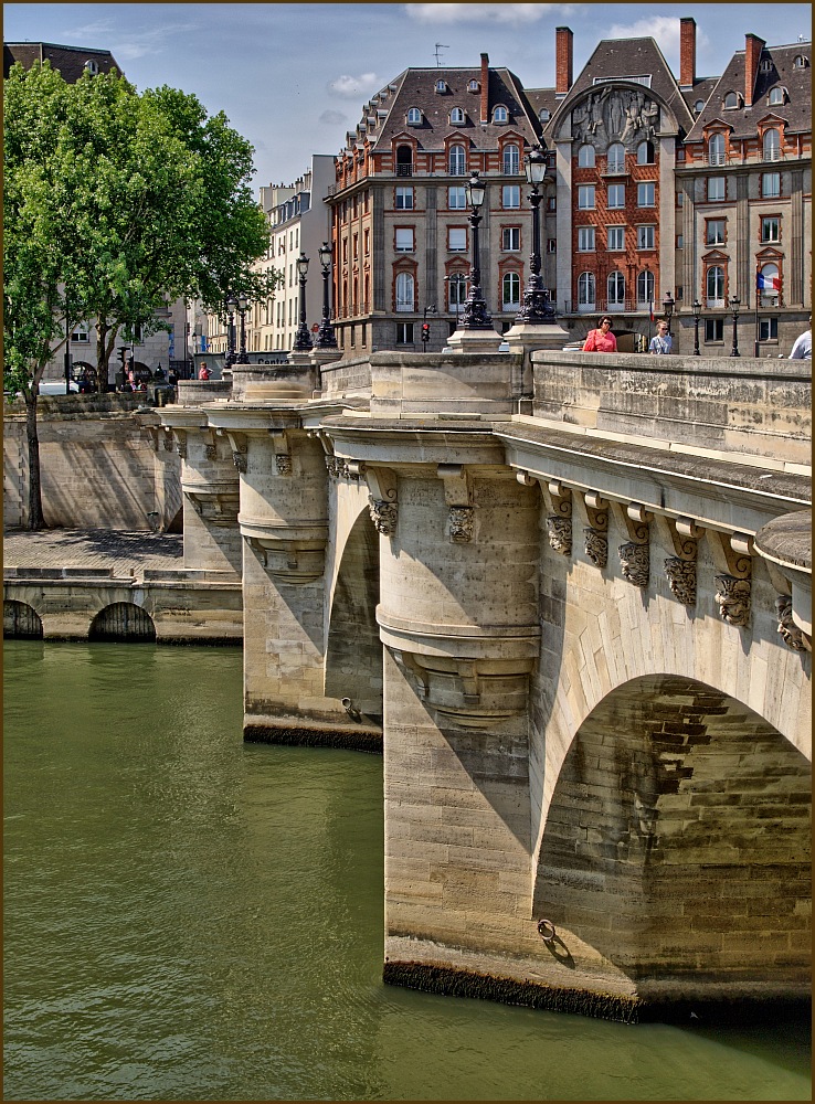 Pont Neuf in Richtung Quartier Latin