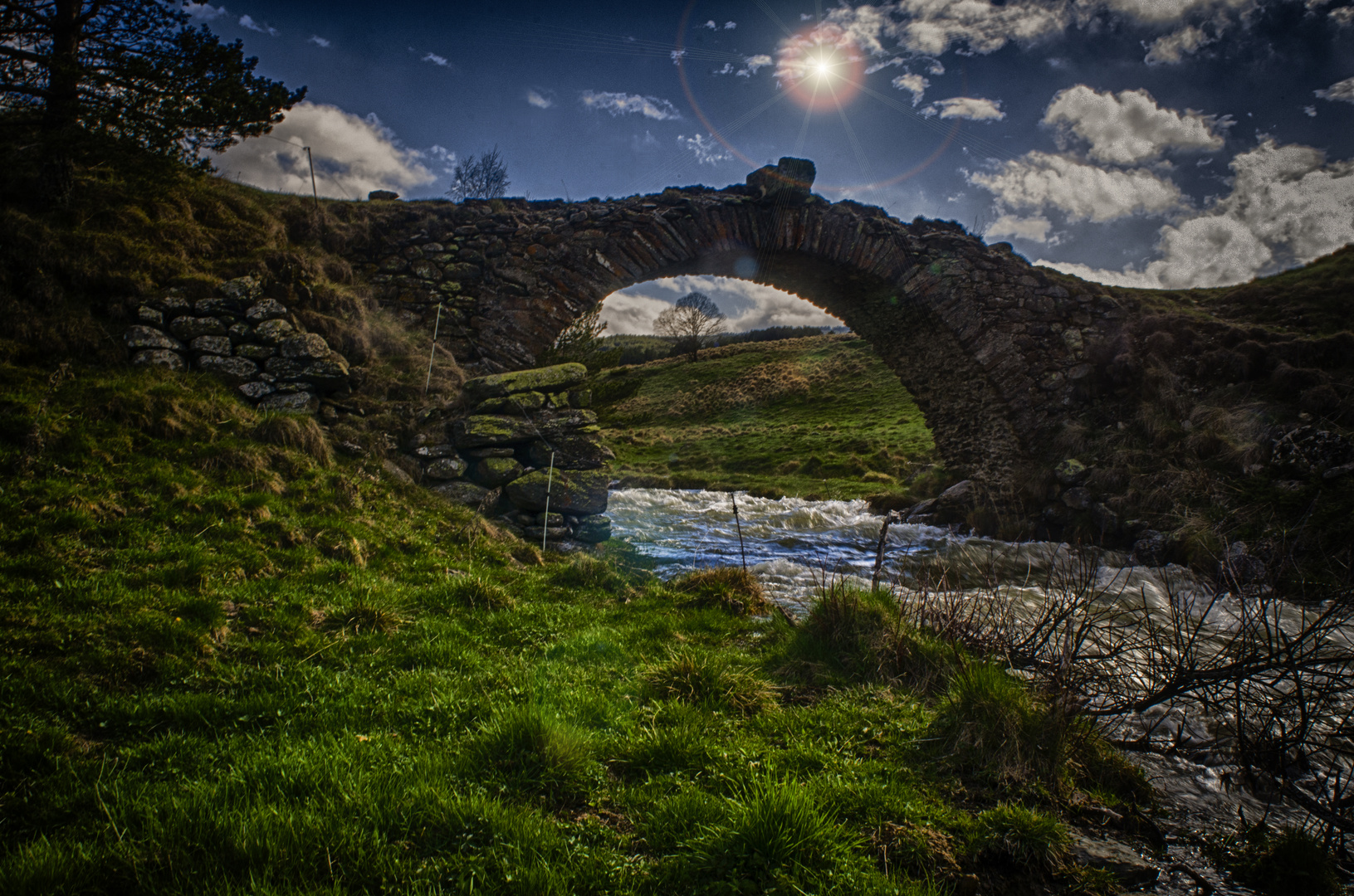 Pont sur la rivière Galbe