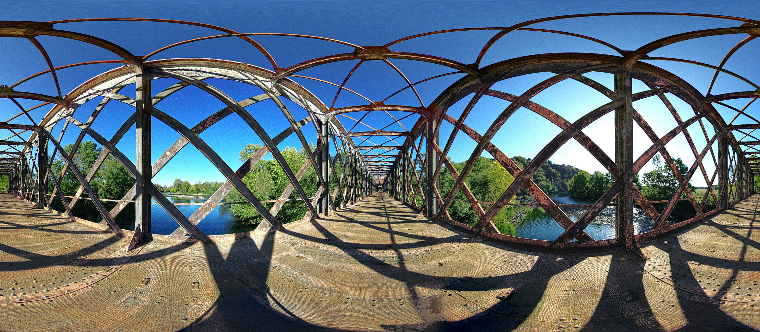 pont sur l'eau