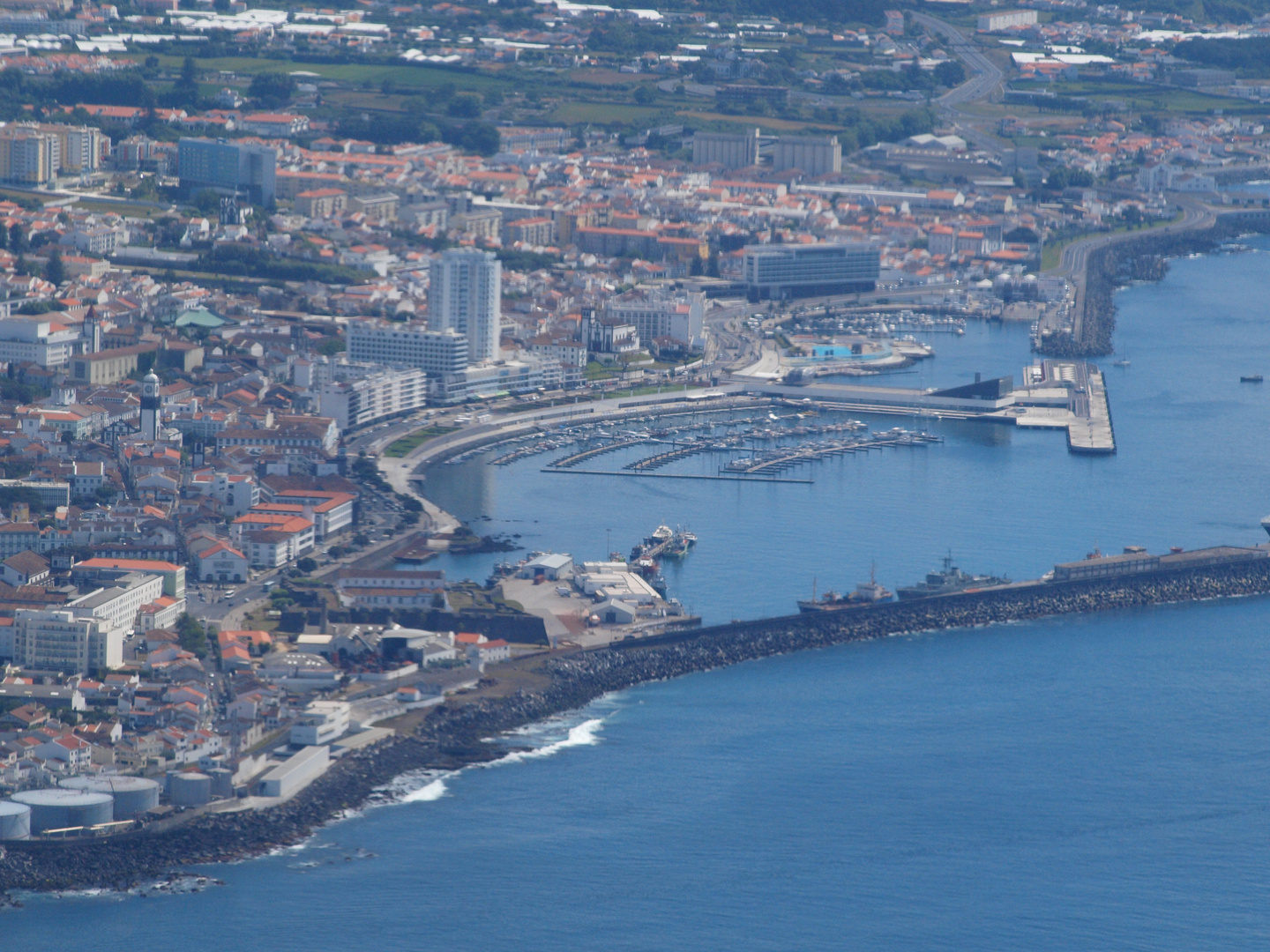 Ponta Delgada Hafen