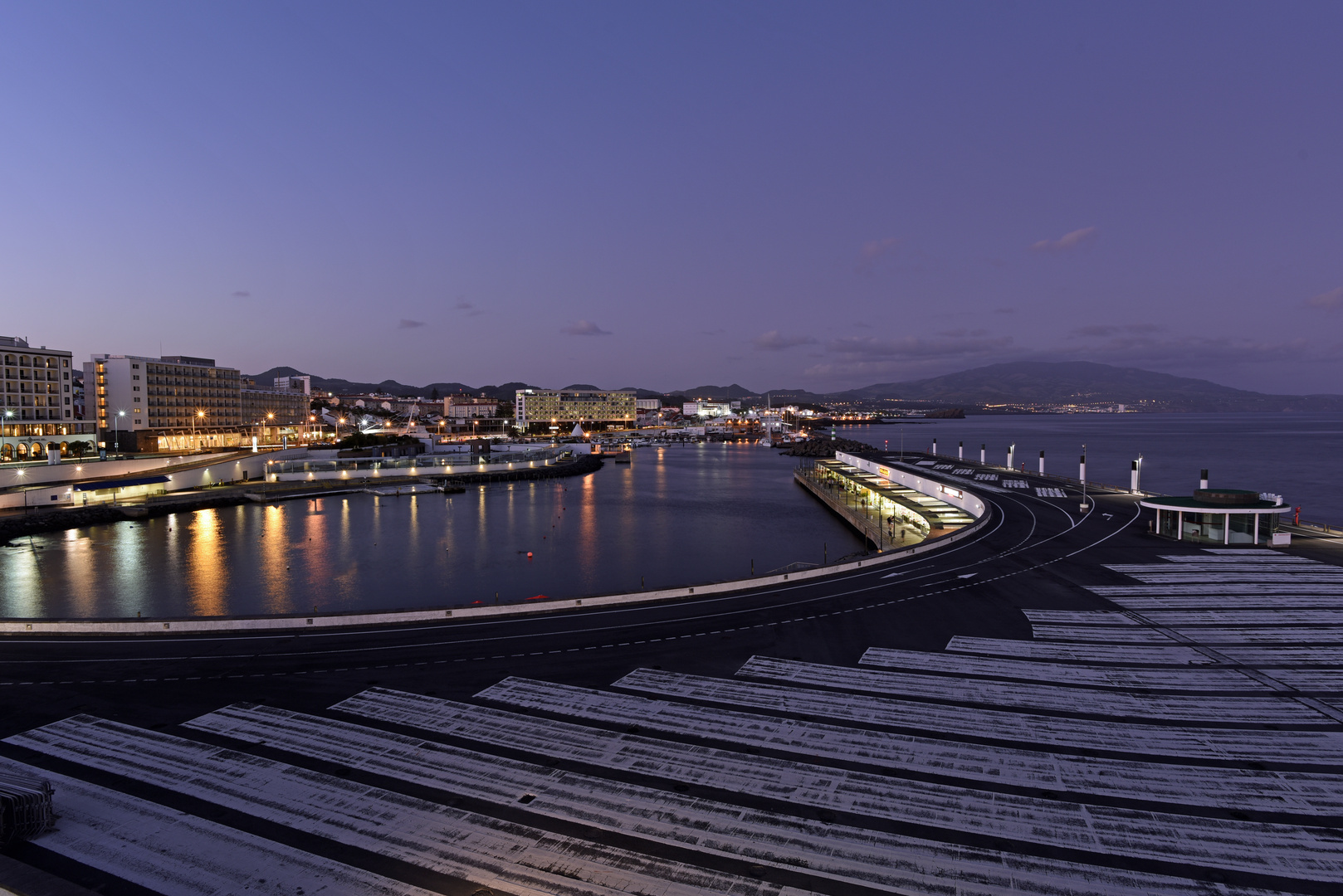 Ponta Delgada mit Blick nach Osten