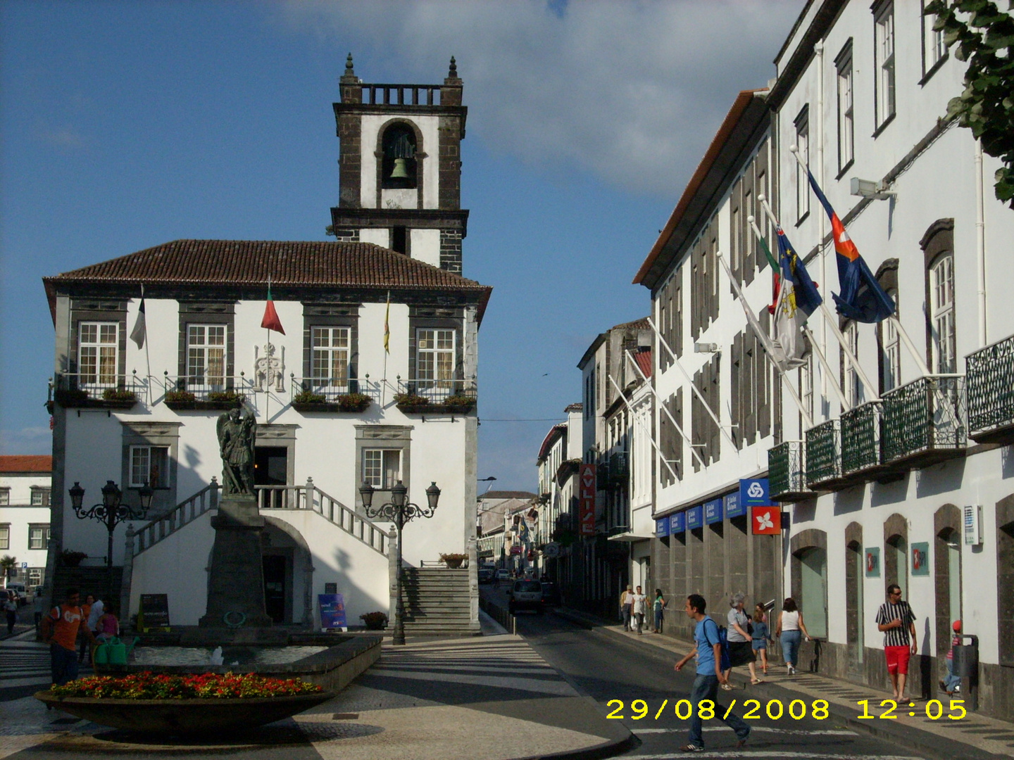 Ponta Delgada, Rathausplatz