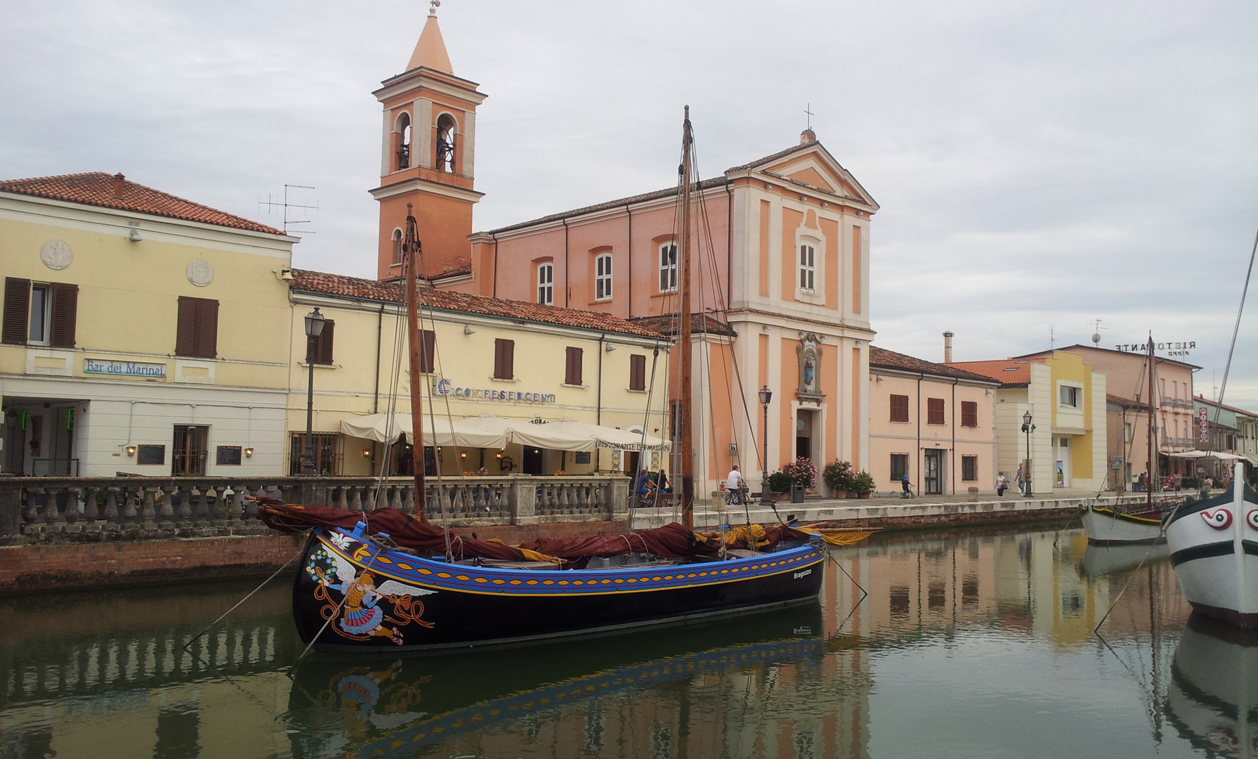 Ponte a Cesenatico divide Levante e Ponente