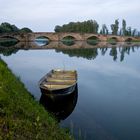 ponte buriano arezzo tramonto