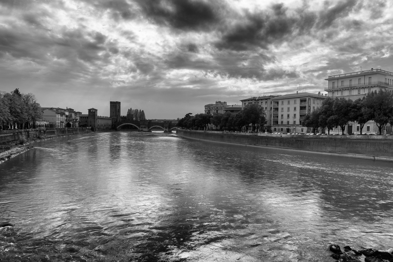 Ponte Castelvecchio sull'Adige, Verona