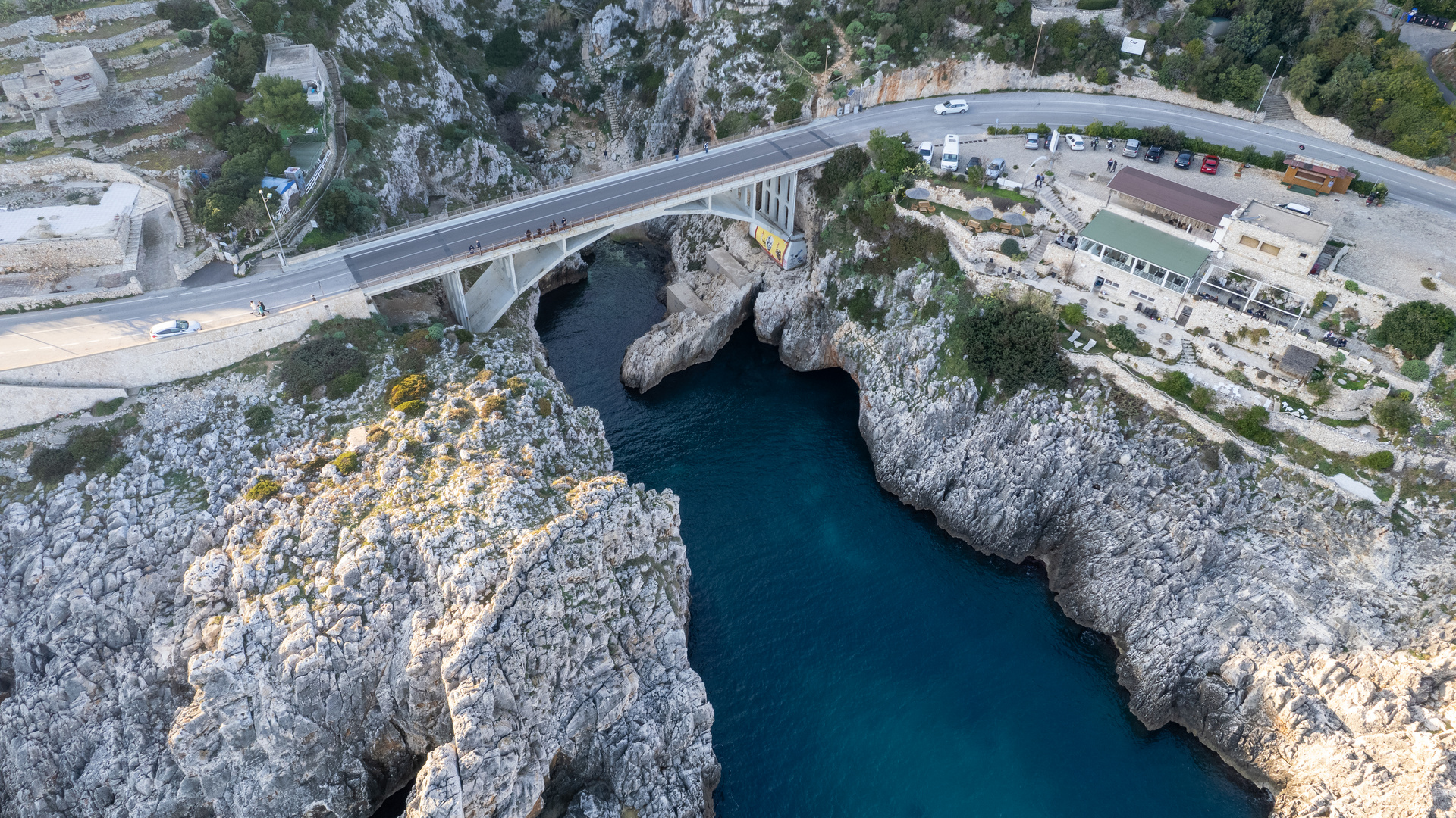 Ponte Ciolo von oben