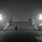 Ponte d. Arsenale im Nebel