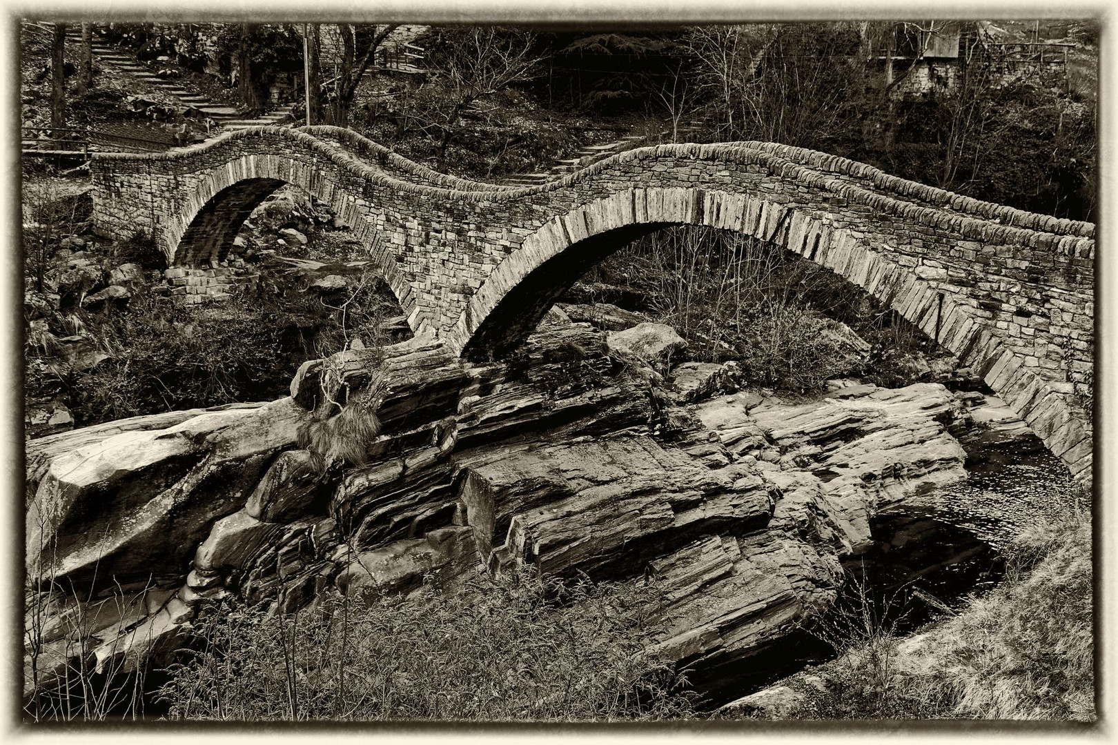 Ponte dei Salti (Sepia)