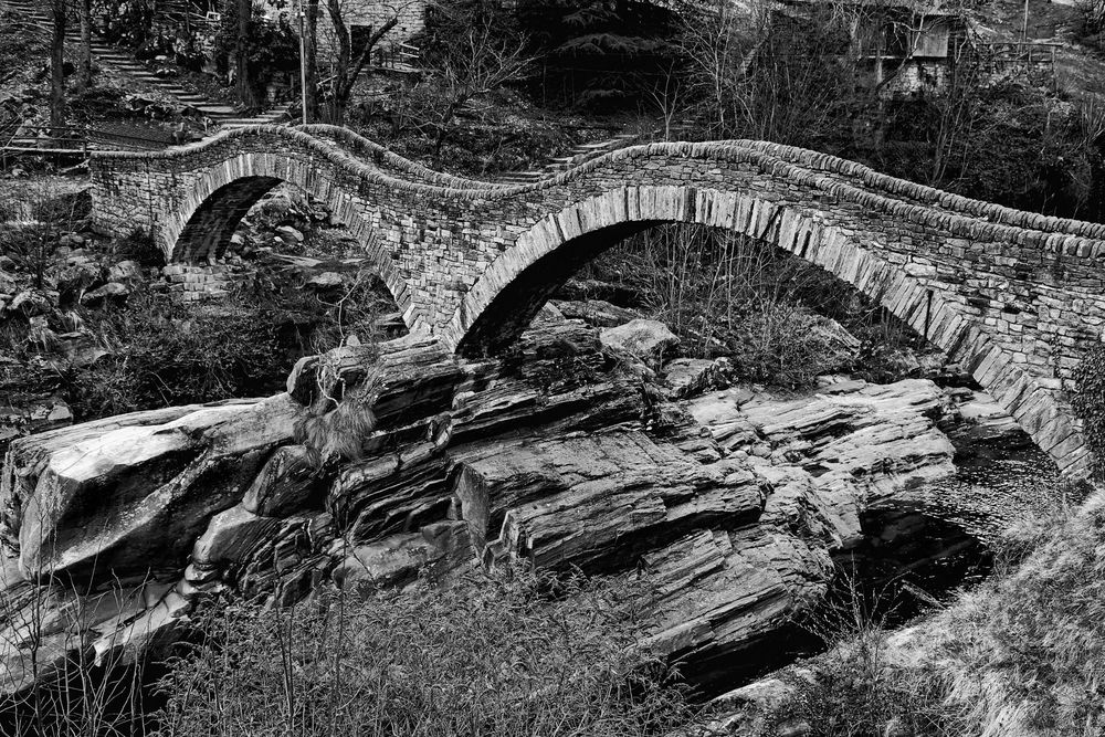 Ponte dei Salti (s/w)