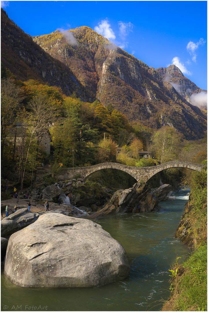 Ponte dei Salti, Versazcatal