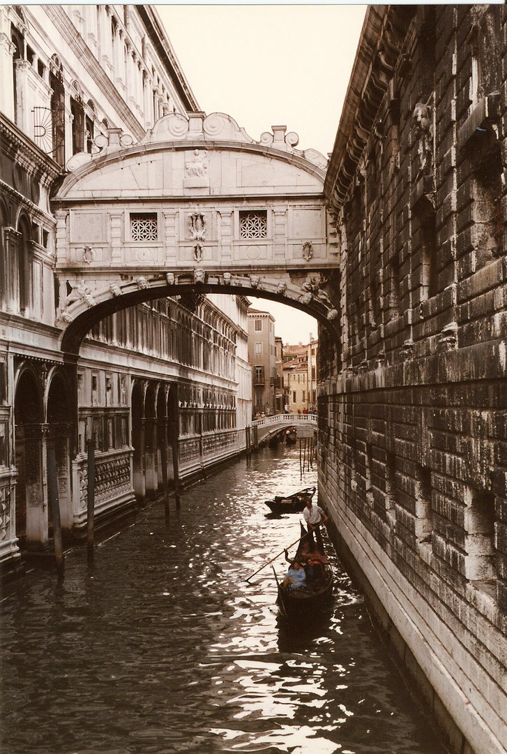 Ponte dei Sospiri ( Bridge of Sighs), Venice c.1986