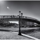 Ponte della Costituzione im Gegenlicht