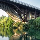 Ponte dell'autostrada, fiume Adda