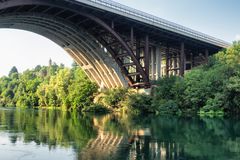 Ponte dell'autostrada, fiume Adda