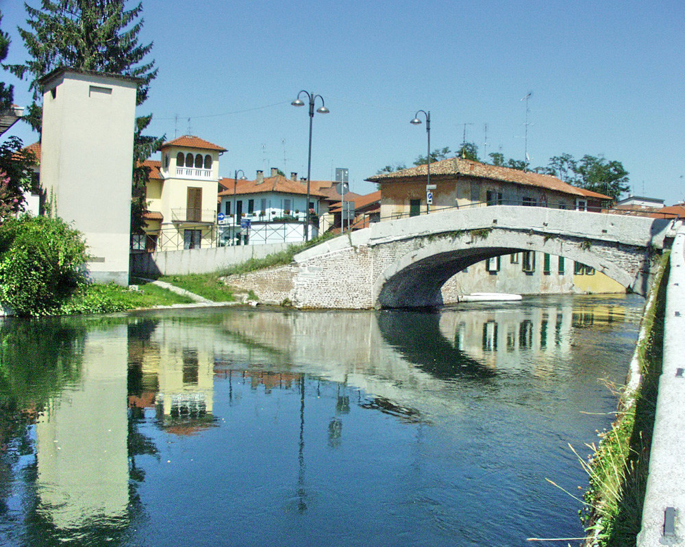 Ponte di Bernate Ticino.