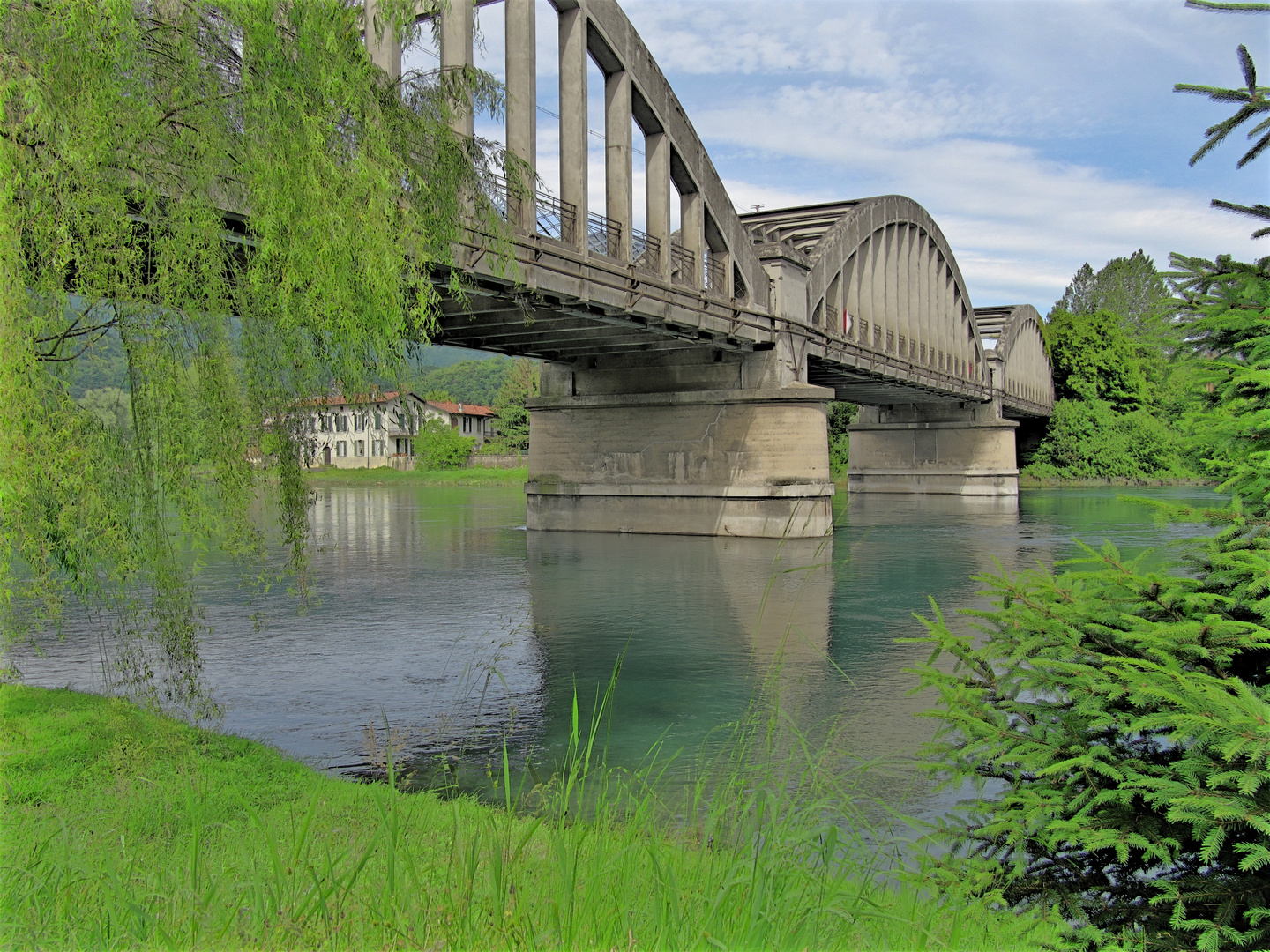 Ponte di Brivio (foto in HDR)