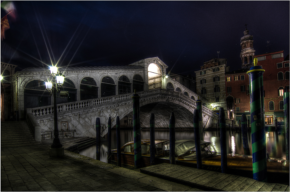 Ponte di Rialto oder Nachts sind alle Brücken grau