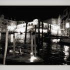 Ponte di Rialto Venedig 1984 -  Nachtansichten 