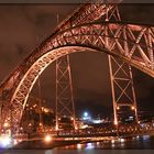 Ponte Dom Luís I bei Nacht