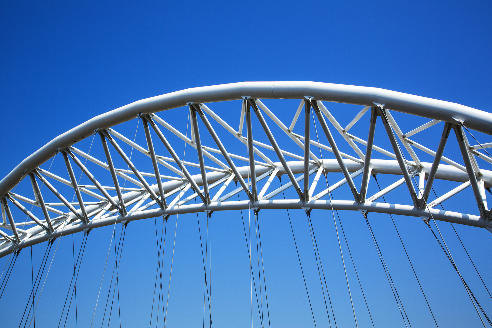 Ponte Garbatella-Ostiense, particolare a colori