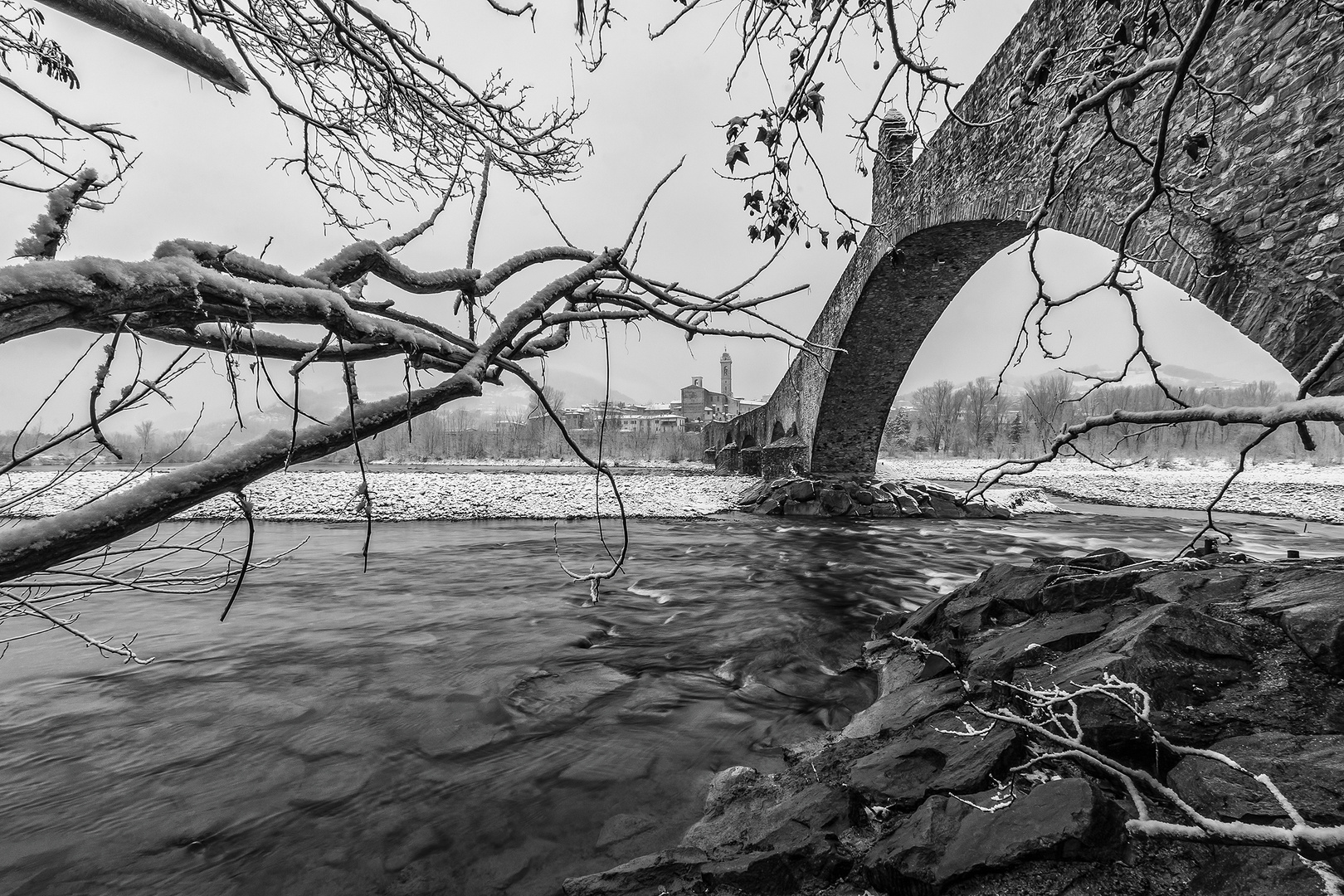 "Ponte Gobbo o Ponte del diavolo" Bobbio (PC)