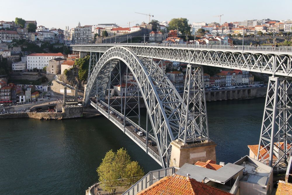 Ponte Luis I über den Douro in Porto