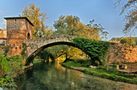 Ponte medievale a Subiaco von Mario Ventura 